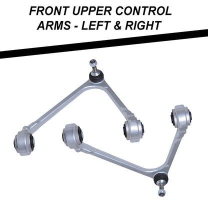 Front Upper Control Arms, Lower ball Joints, Strut Mount Set 8p for Ford Lincoln