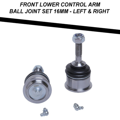 Front Upper Control Arms, Lower Arm ball Joints & Strut Mount Set 8p For Lincoln