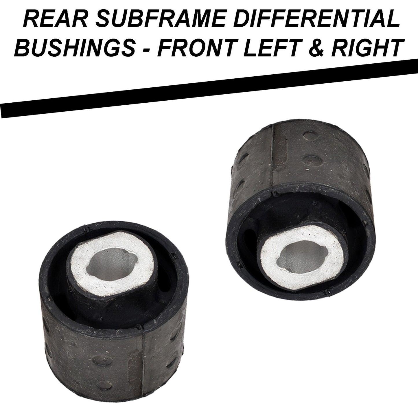 Rear Subframe Differential Bushing Kit 3pc Front & Rear for BMW E46 E83 3 SERIES