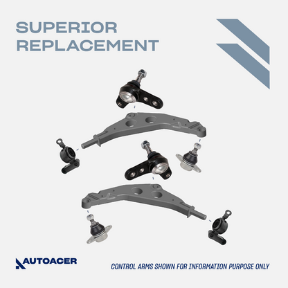 AUTOACER -10p Front Tie Rods Ball Joints Bushings Brackets Links For Mini Cooper