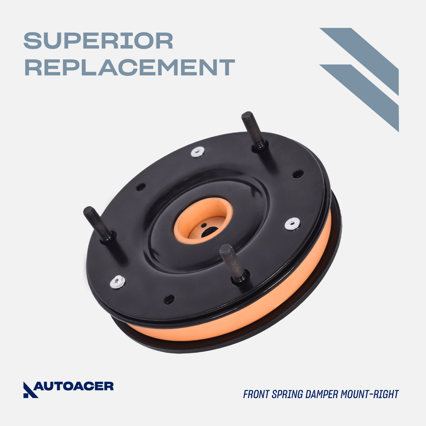 AUTOACER 2p Front Top Upper Shock Strut Damper Mount Set For Jaguar XK8 XKR X100