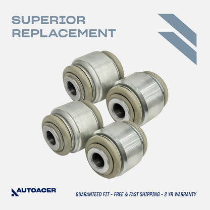 AUTOACER -4p Rear Lower Control Arm Hydra Bushing Kit for JAGUAR S-Type XK XF XJ