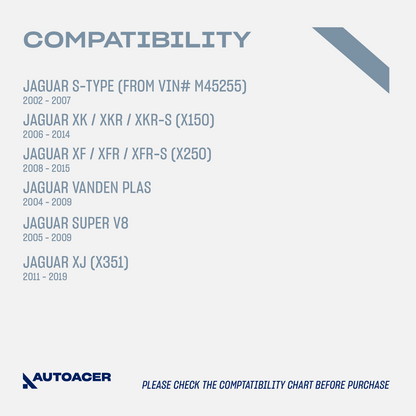 AUTOACER -4p Rear Lower Control Arm Hydra Bushing Kit for JAGUAR S-Type XK XF XJ