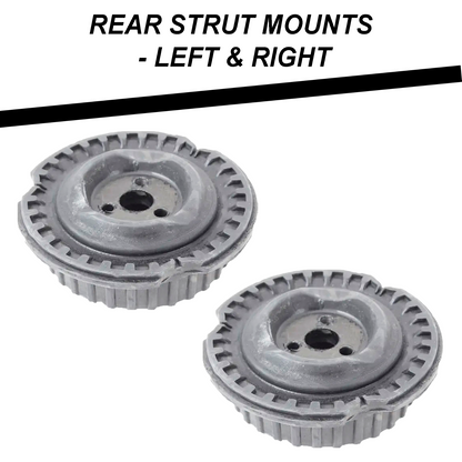 Front & Rear, Left + Right Strut Mounts Kit 4 pcs For Porsche Cayenne Q7 Touareg