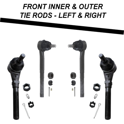 Front Upper Control Arms Sway Bar Tie Rods 14p For F-150 Blackwood Navigator 2WD
