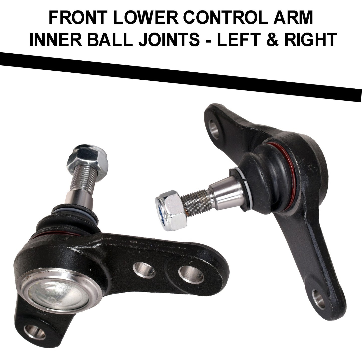 Front Lower Control Arms, Bushings W Brackets & Ball Joints 8 pcs for Mini 01-08