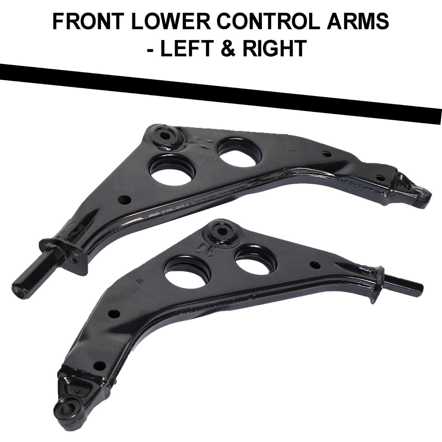 Front Lower Control Arms, Poly Bushings, Ball Joints & Tie Rods Kit 10p for Mini