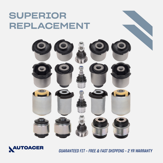 AUTOACER - 20p Front Rear Control /Knuckle Arm Bushings Ball Joints for LR3/ LR4