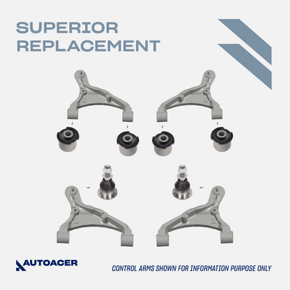 AUTOACER - 20p Front Rear Control /Knuckle Arm Bushings Ball Joints for LR3/ LR4