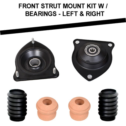 Front Strut Mounts, Lower Arm Bushings, Ball Joints & Tie Rod Set 10pcs for Mini