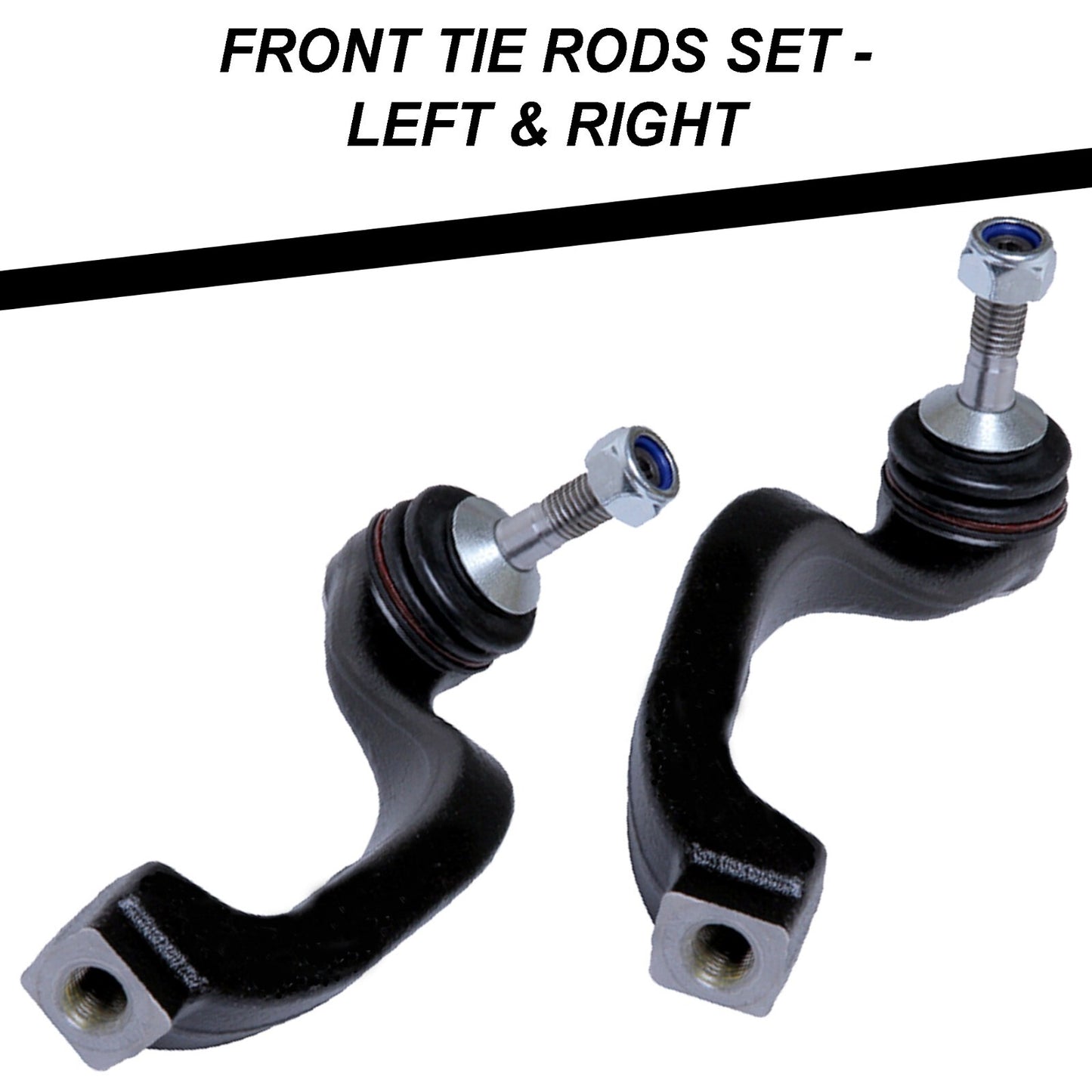 Front Control Arms, Ball Joints, Sway Bar Links & Tie Rod 10pc For JAGUAR S-TYPE