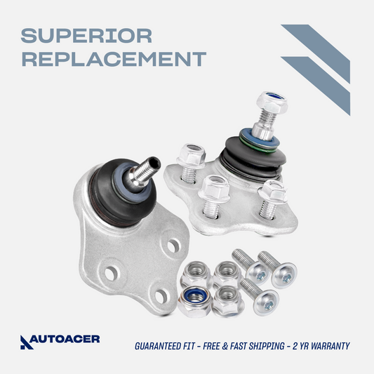 AUTOACER - 2p Front Upper Control Arm Ball Joints For Mercedes-Benz E / SL CLASS