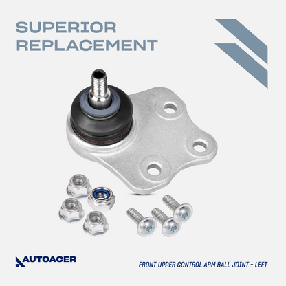 AUTOACER - 2p Front Upper Control Arm Ball Joints For Mercedes-Benz E / SL CLASS