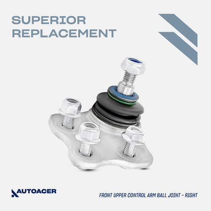 AUTOACER - 2p Front Upper Control Arm Ball Joints For Mercedes-Benz E / SL CLASS