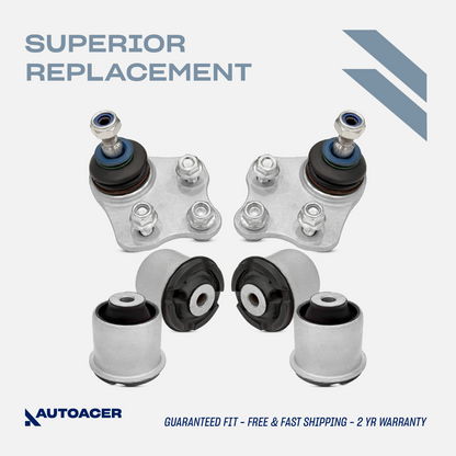 AUTOACER -6p Front Upper Control Arm Bushings & Ball Joint Kit For Mercedes W211