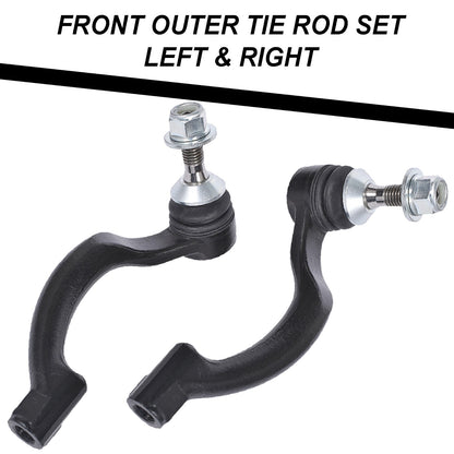 Front & Rear, Upper & Lower Control Arms, Links, Tie Rods Kit 22pc for JAGUAR XK