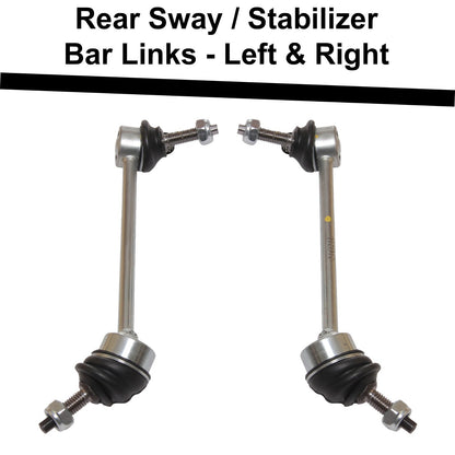 Front & Rear, Upper & Lower Control Arms, Links, Tie Rods Kit 22pc for JAGUAR XK