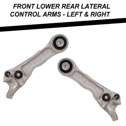 Front Upper, Lower & Rearward Control Arms Tie Rods Links 10pc for JAGUAR S-TYPE