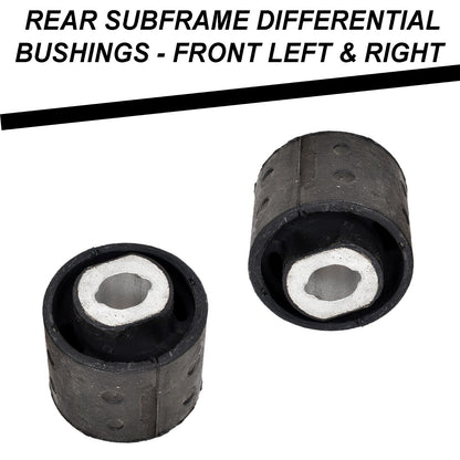 Rear Subframe Differential & Axle Control Arm Bushings 5 pc for BMW E46 3 SERIES
