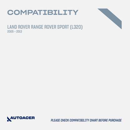 AUTOACER -8p Rear Upper & Lower Control Arm Bushings for Range Rover Sport 05-13