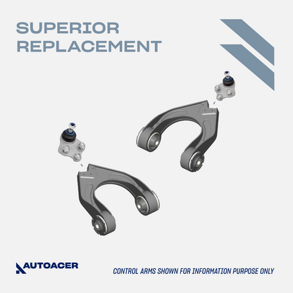 AUTOACER -6p Front Control Trailing Arm Ball Joint Kit for Mercedes-Benz E / CLS