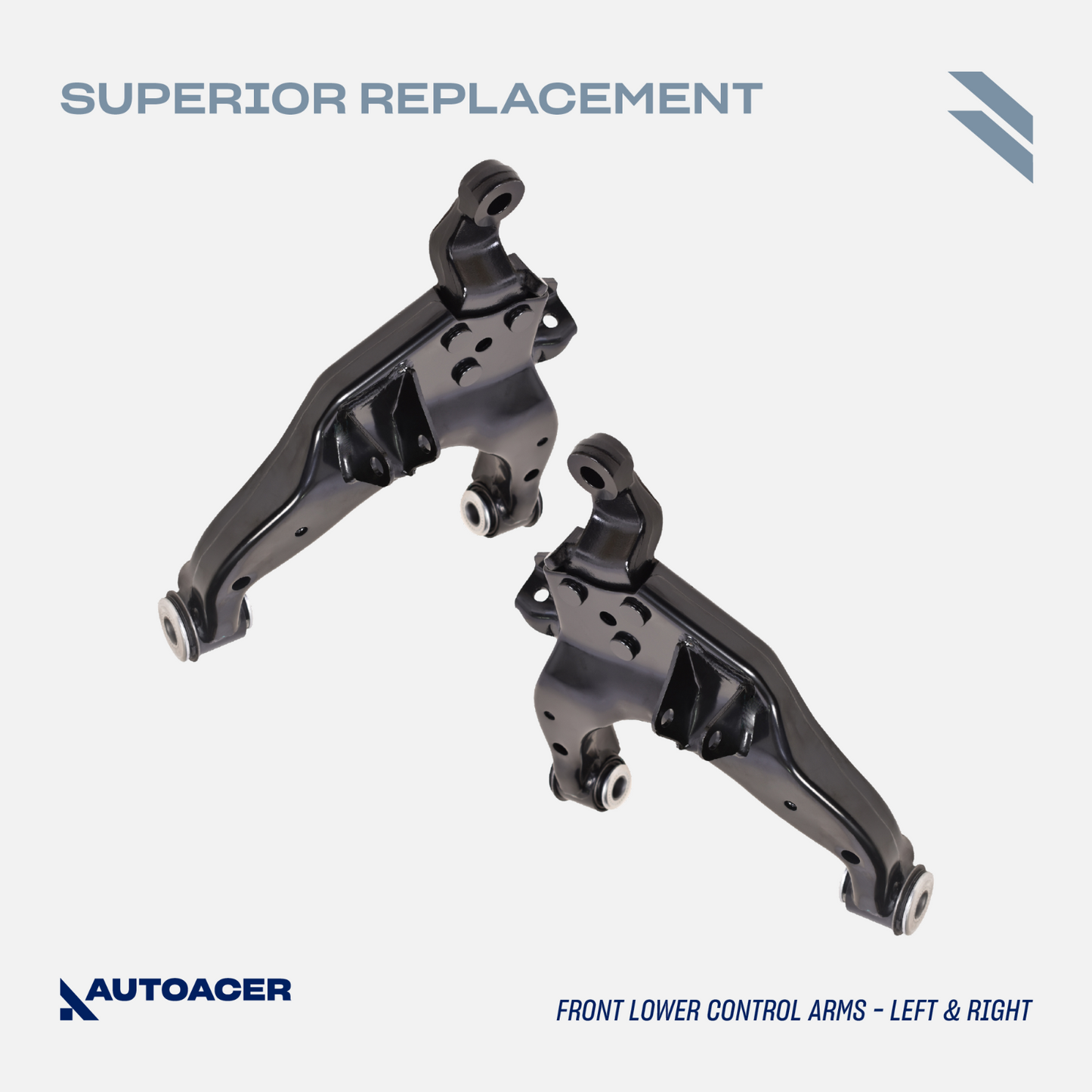 AUTOACER -16p Front Suspension Arms Ball Joints Tie Rods Links Bolts For 4Runner