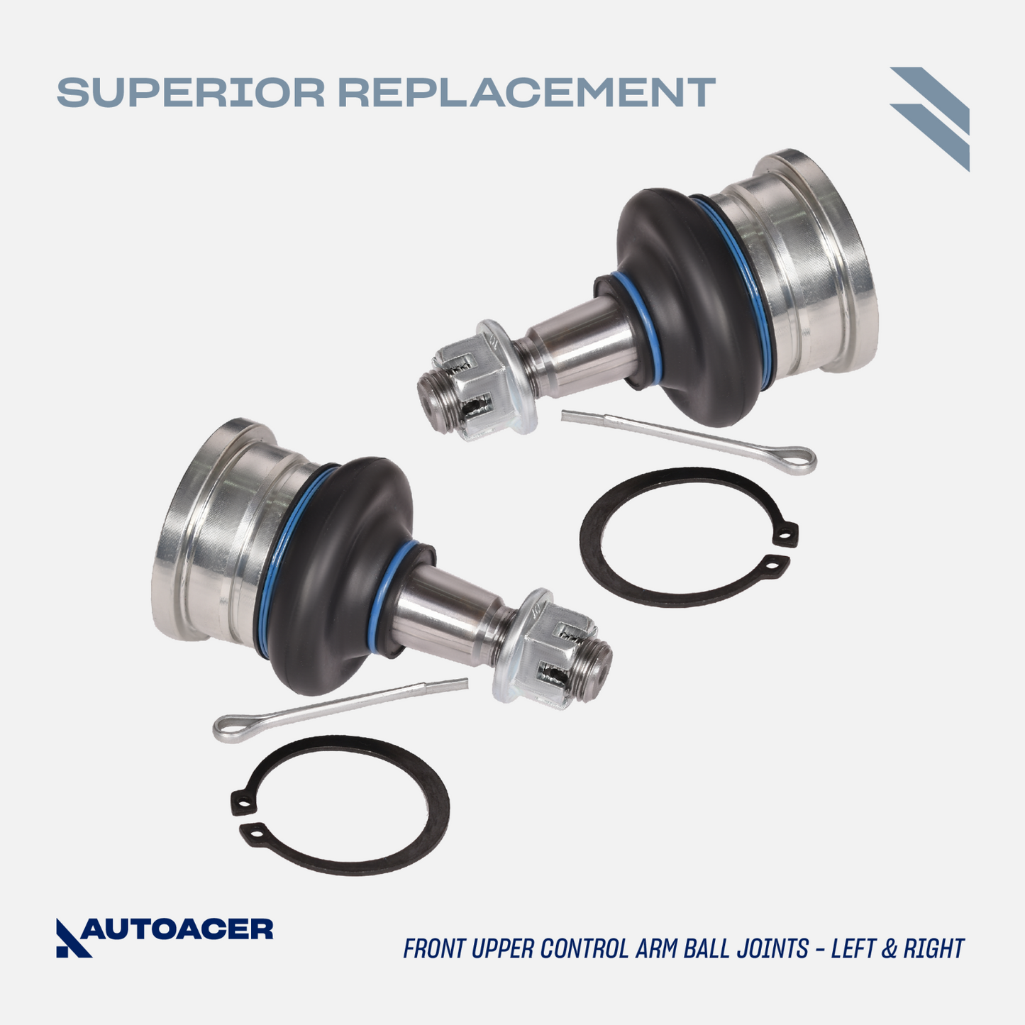 AUTOACER -8p Front Suspension Upper Lower Control Arms Ball Joints 4RUNNER 95-02
