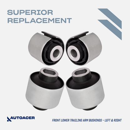 AUTOACER - 10p Front Control Trailing Arm Bushings Ball Joints for Mercedes-Benz