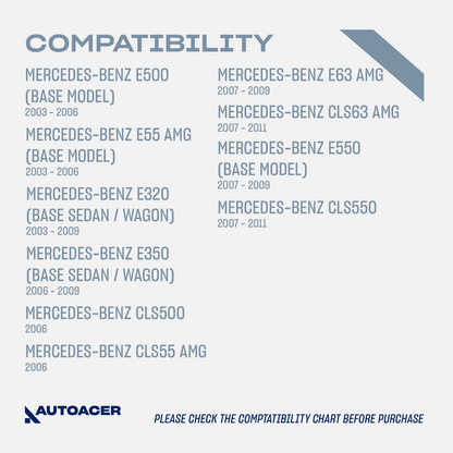 AUTOACER - 10p Front Control Trailing Arm Bushings Ball Joints for Mercedes-Benz