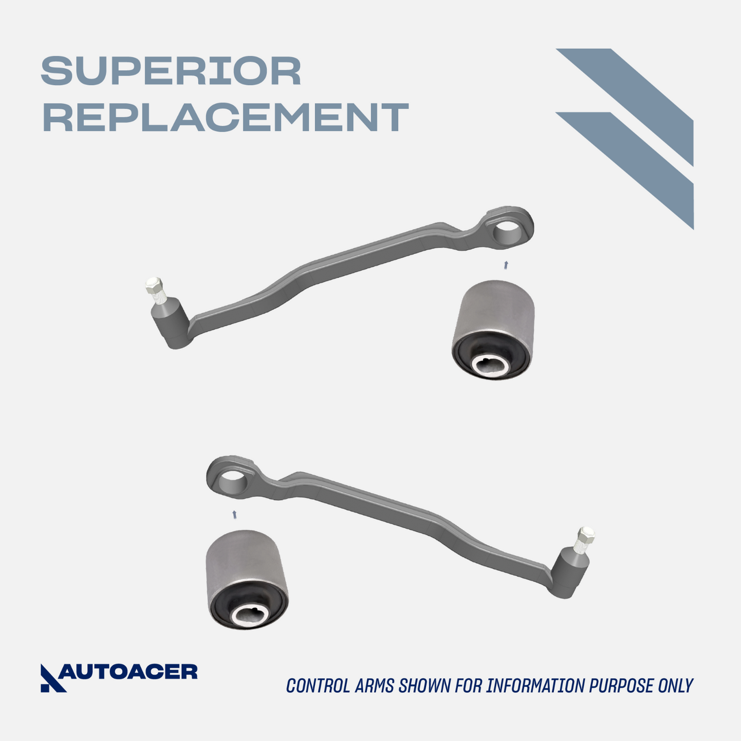 AUTOACER - 22p Front Suspension Bushings Ball Joints Links Tie Rods for Mercedes