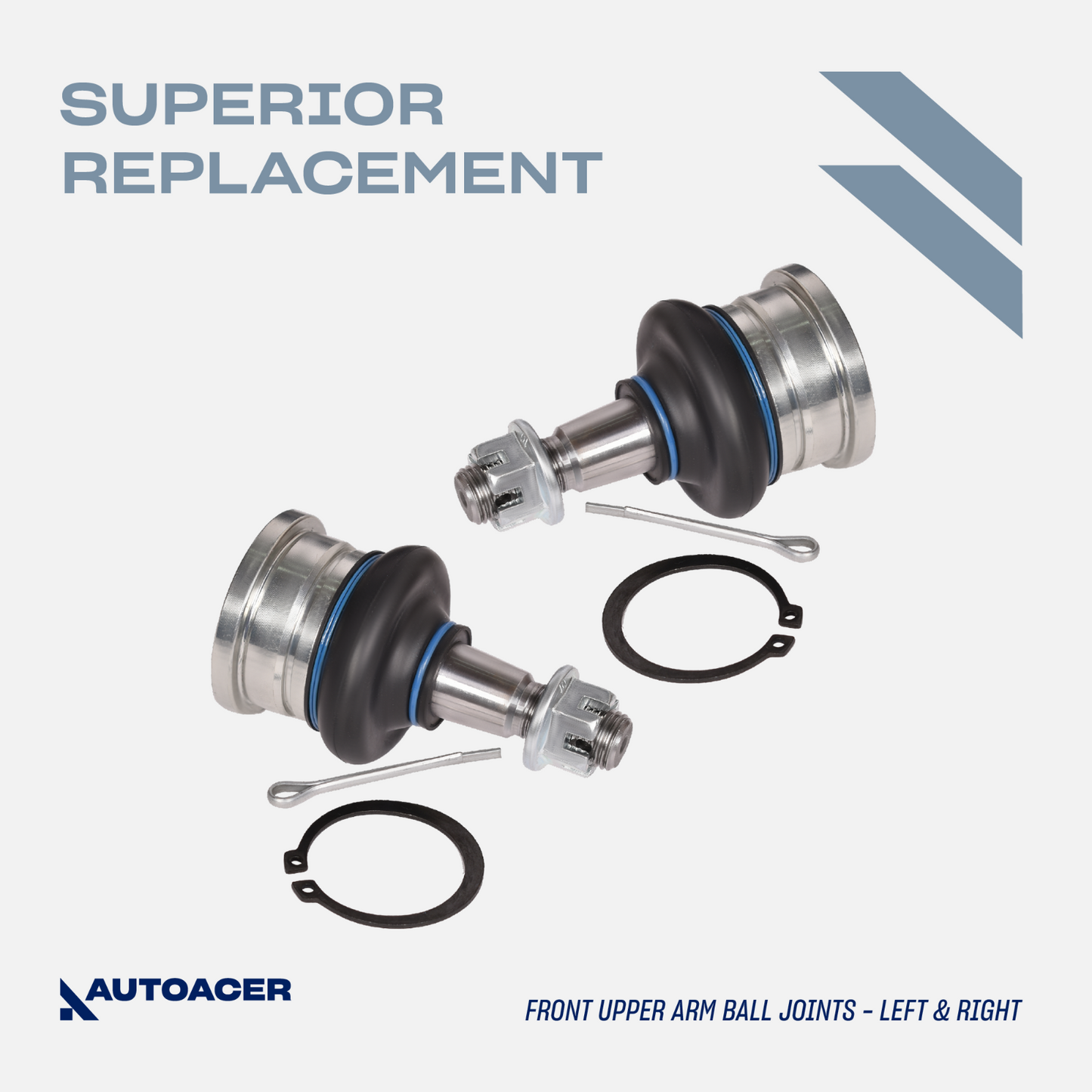 AUTOACER -10p Front Control Arm Ball Joints Tie Rod Ends Links for 4Runner 95-02