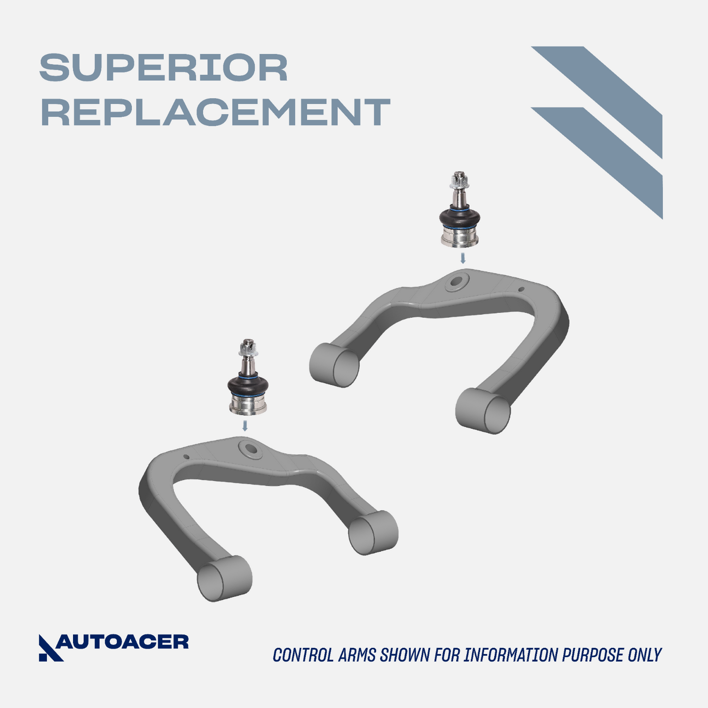 AUTOACER -10p Front Control Arm Ball Joints Tie Rod Ends Links for 4Runner 95-02