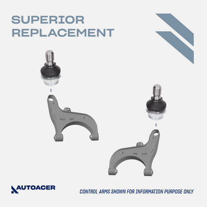 AUTOACER - 4p Rear Upper & Lower Control Arm Ball Joints For Pathfinder 2.5 3.0L