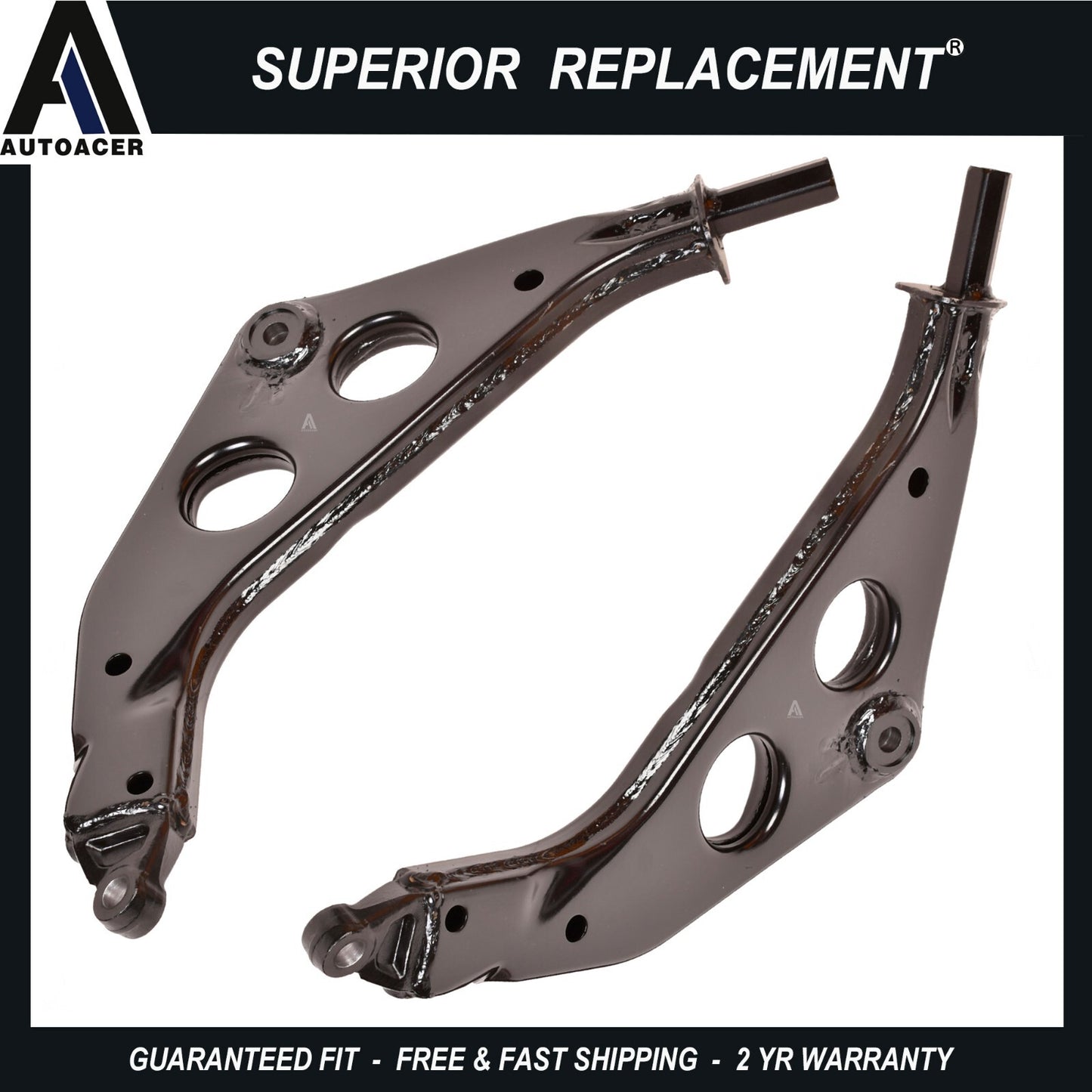 Front Lower Control Arm Kit 2p Without Bushing Ball Joints For Mini Cooper 02-07
