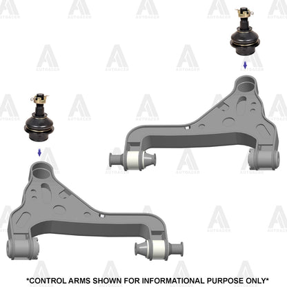 AUTOACER - 2pc Front Lower Control Arm Ball Joint Kit For Ford Explorer 2WD/ 4WD
