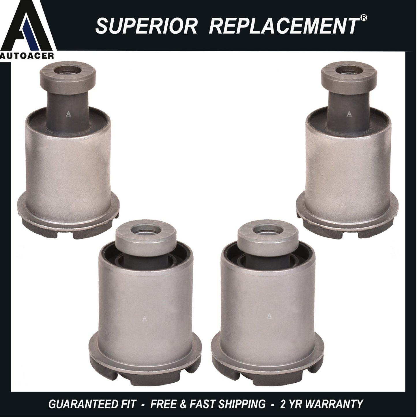 AUTOACER - 4p Front Lower Control Arm Bushings for Ford F-150 Expedition Lincoln