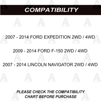 AUTOACER - 4p Front Lower Control Arm Bushings for Ford F-150 Expedition Lincoln