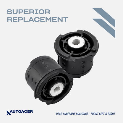 AUTOACER -4pc Rear Axle Subframe Bushing Kit For BMW 3 SERIES E46 & X3 E83 98-07