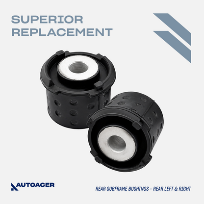 AUTOACER -4pc Rear Axle Subframe Bushing Kit For BMW 3 SERIES E46 & X3 E83 98-07