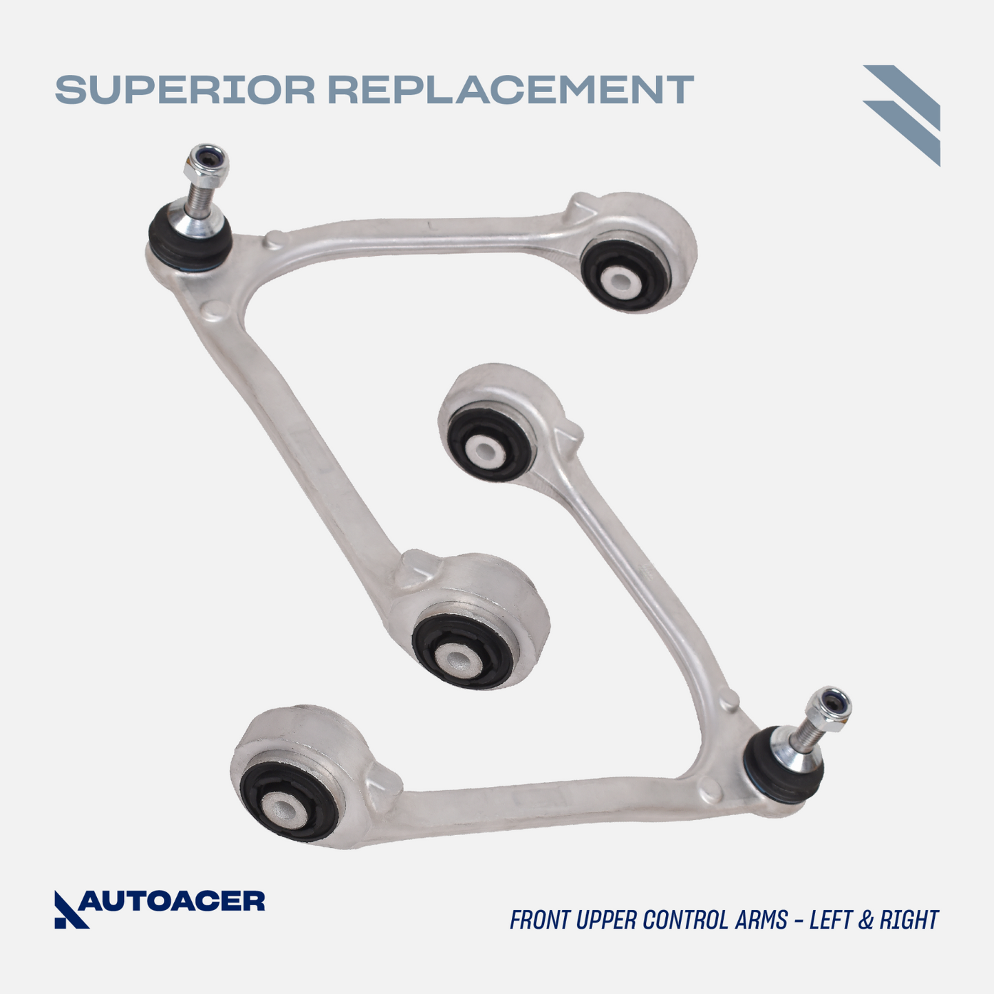 AUTOACER 10p Front Control Wishbone Arms & Trailing Arm Bushes For JAGUAR XJ XK
