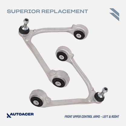 AUTOACER 10p Front Control Wishbone Arms & Trailing Arm Bushes For JAGUAR XJ XK