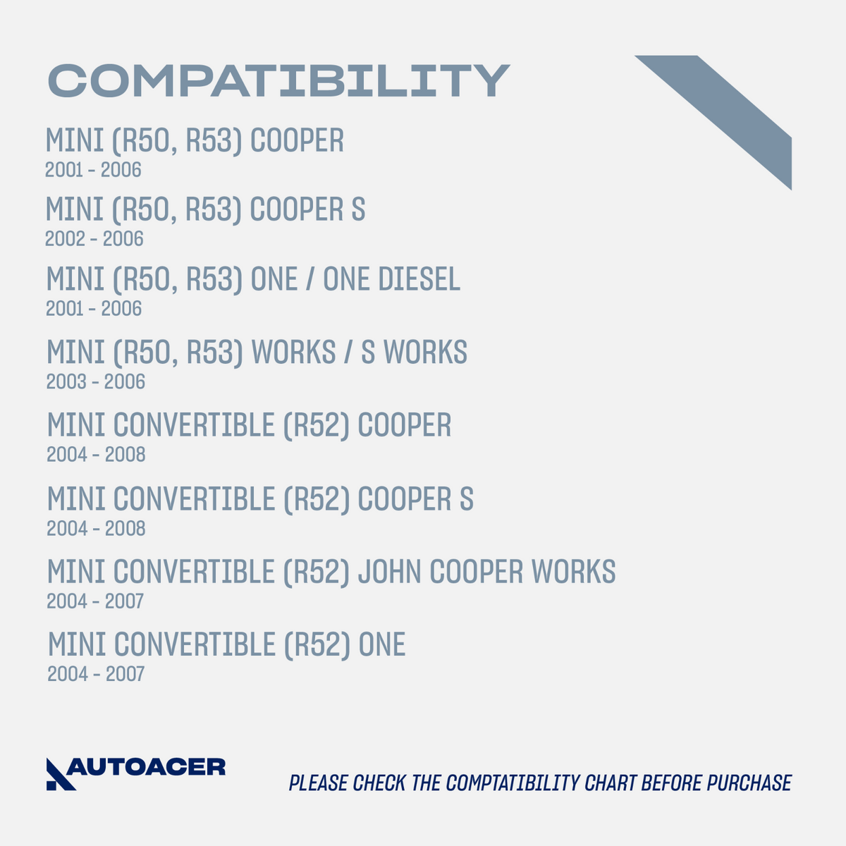 AUTOACER -8p Front Lower Control Arms Bushes Links & Ball Joints For Mini Cooper
