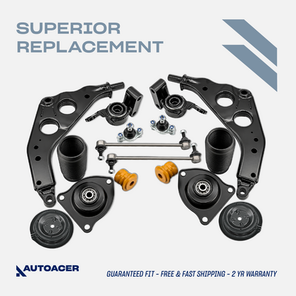 AUTOACER 16p Front Suspension Arms Mounts Links Ball Joints For MINI COOPER 01-8