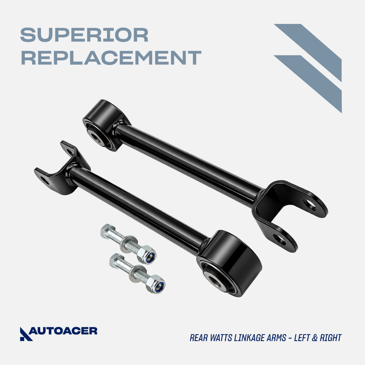 AUTOACER 5p Rear Watts Linkage Front HD Shock Turrets For Land Rover Discovery 2