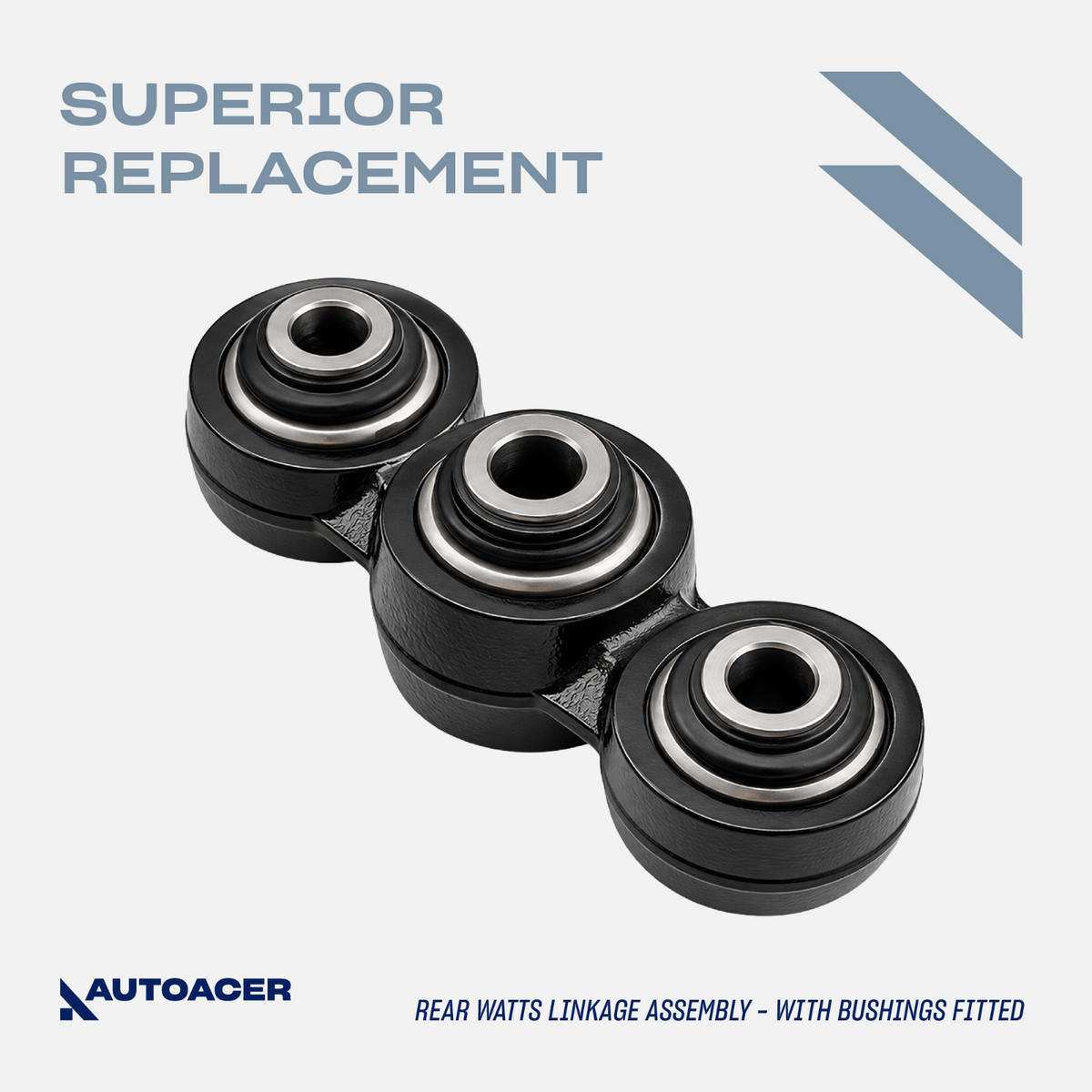 AUTOACER 5p Rear Watts Linkage Front HD Shock Turrets For Land Rover Discovery 2