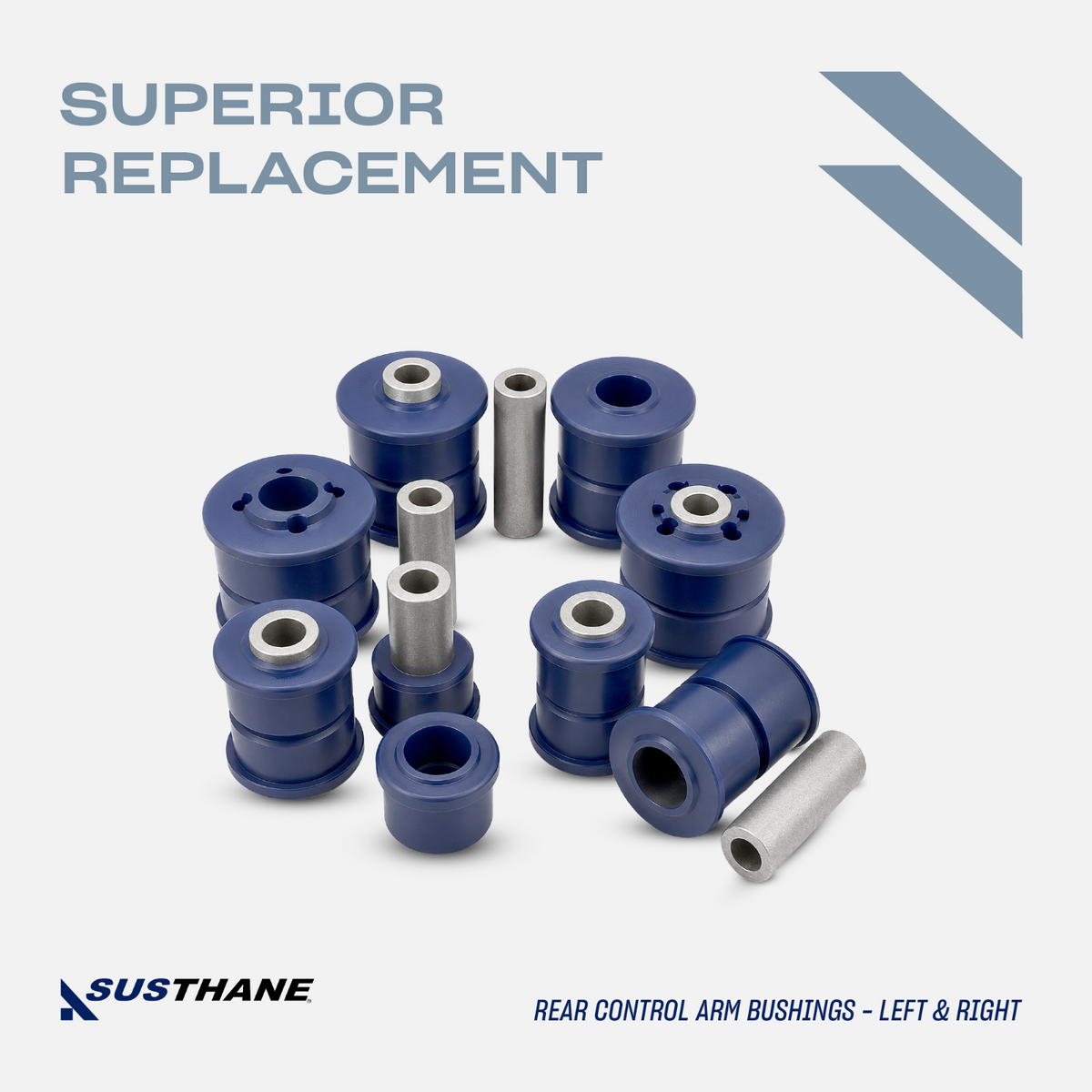 AUTOACER - 20pc Poly Suspension Bushing Kit For Land Rover LR 3/4 RR Sport 04-13