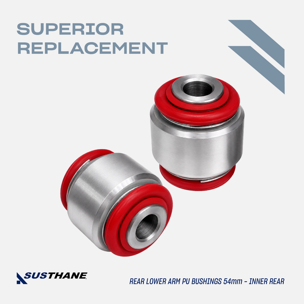 AUTOACER -6pc Rear Lower Control Arm Poly Bushing Kit For JAGUAR S-Type XK XF XJ