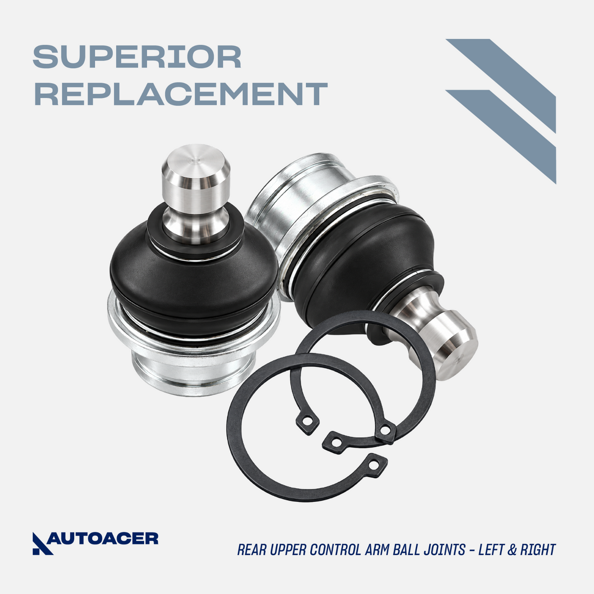 AUTOACER - 4pc Rear Suspension Ball Joints For Nissan Pathfinder R51 Armada QX56