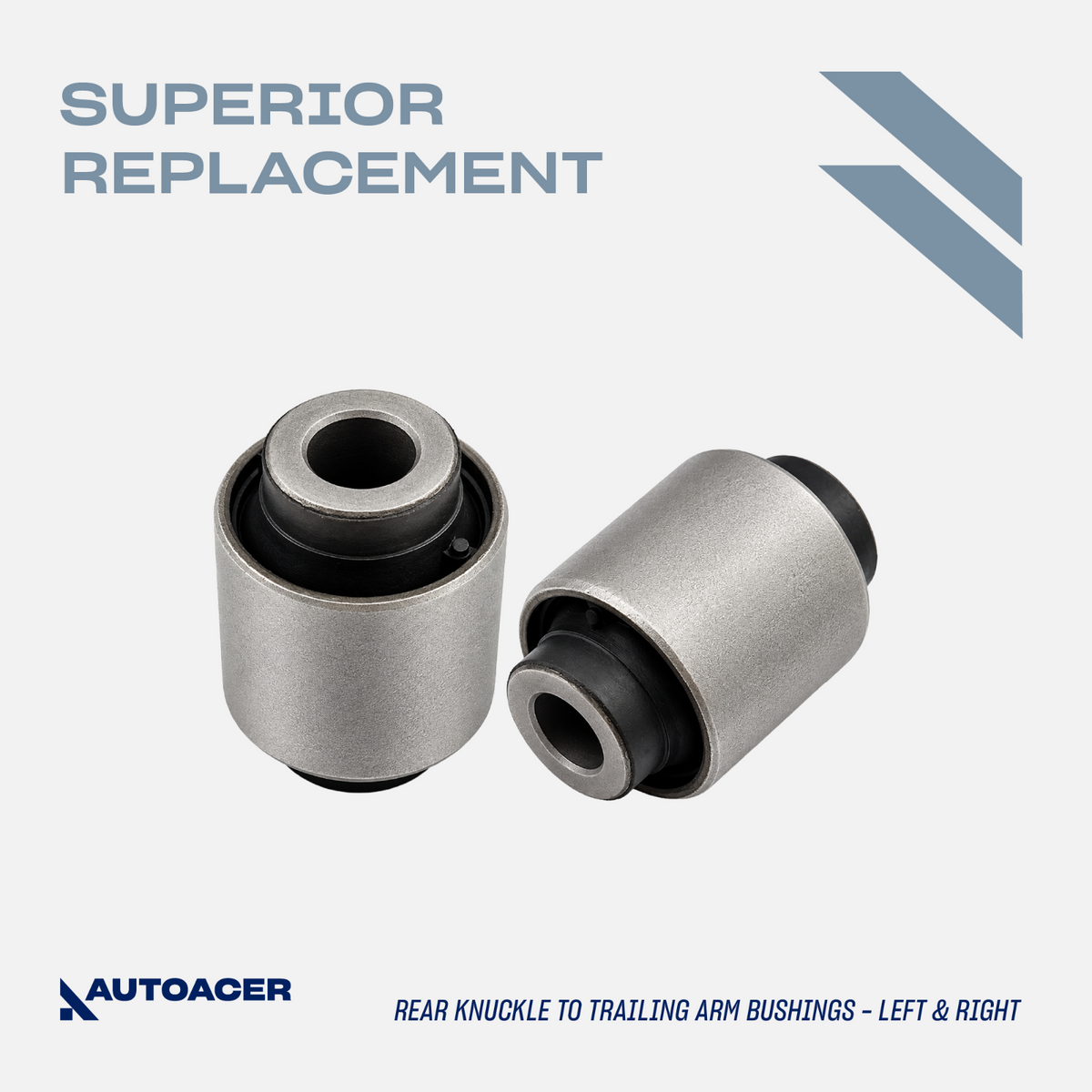 AUTOACER 12p Rear Control Trailing Knuckle Arm Bushes For Pathfinder Armada QX56