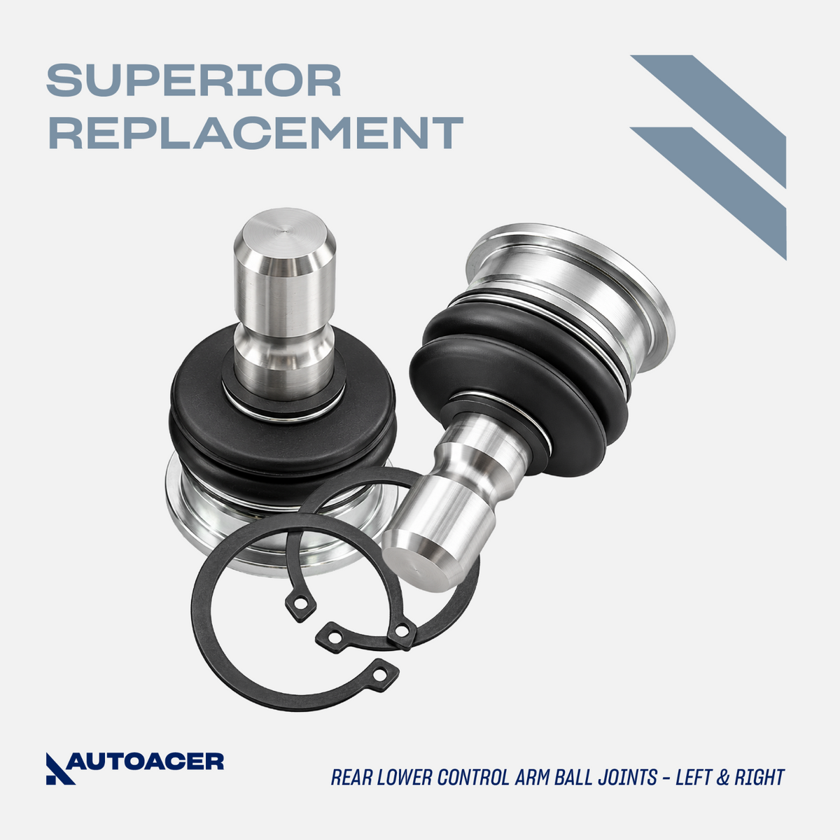 AUTOACER 6p Rear Lower Control Arm Bushes Ball Joints for Pathfinder QX56 Armada
